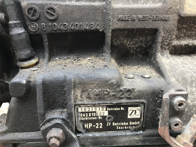BMW 525i E34 6HP22 ZF1043010662 Automatikgetriebe